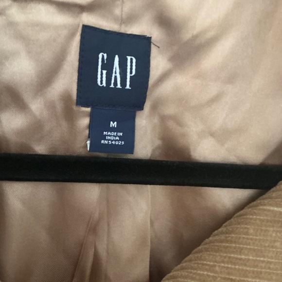 Y2K Women’s Gap Brown Corduroy chore jacket Size M - Picture 2 of 4